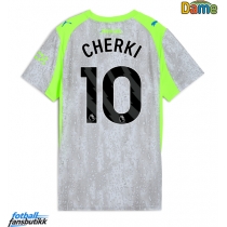 Manchester City Rayan Cherki #10 Tredjedrakt Dame 2025-26 Kortermet